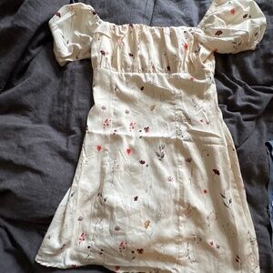 Princess Polly yellow mini wildflower dress